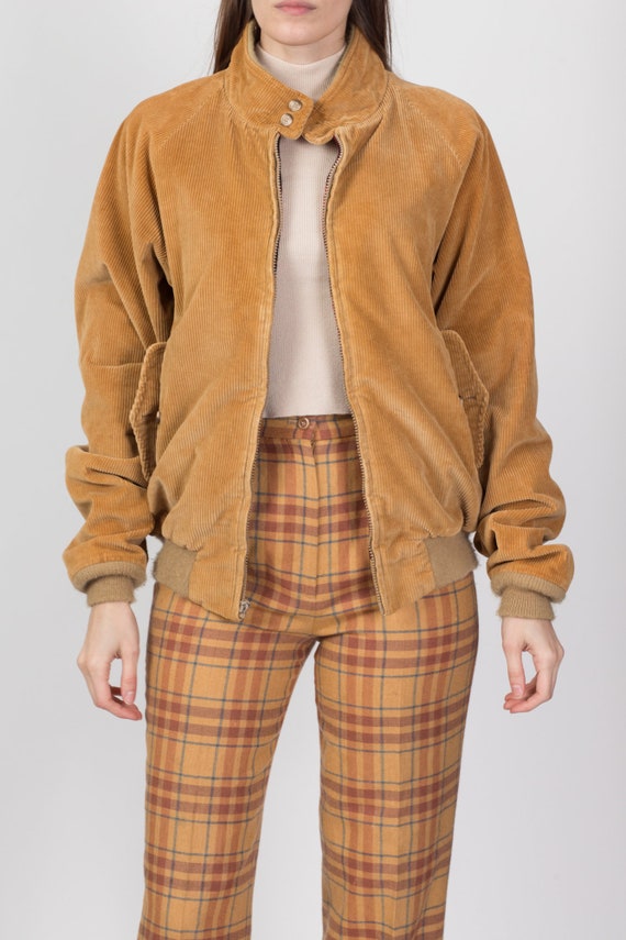 Large Vintage 80s L.L. Bean Corduroy Jacket Men s Size 44 Light
