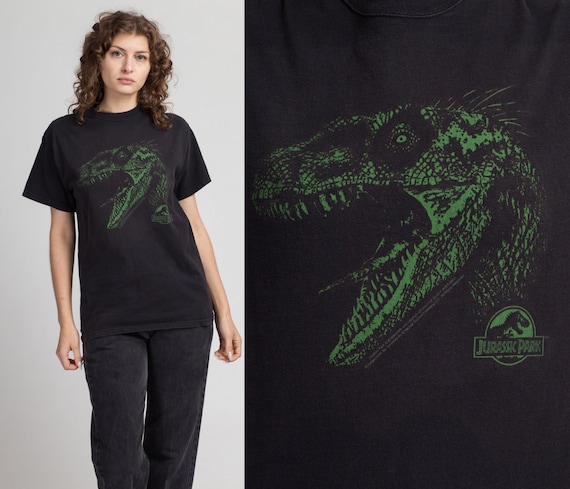 Medium 90s Jurassic Park T Shirt Unisex | Vintage… - image 1