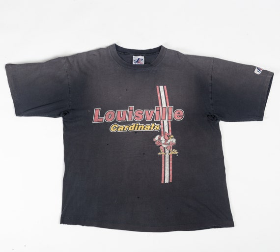 XL 80s Louisville Cardinals T Shirt Men's / Vintage 