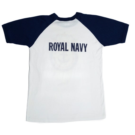 Medium 90s China Royal Navy Fleet Club T Shirt Me… - image 2