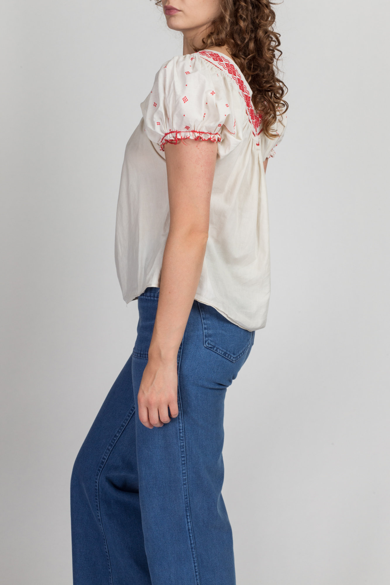 black red and green graphic tee