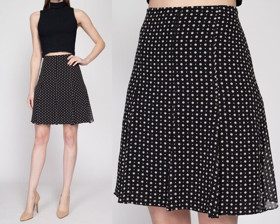 Express polka dot skirt discount
