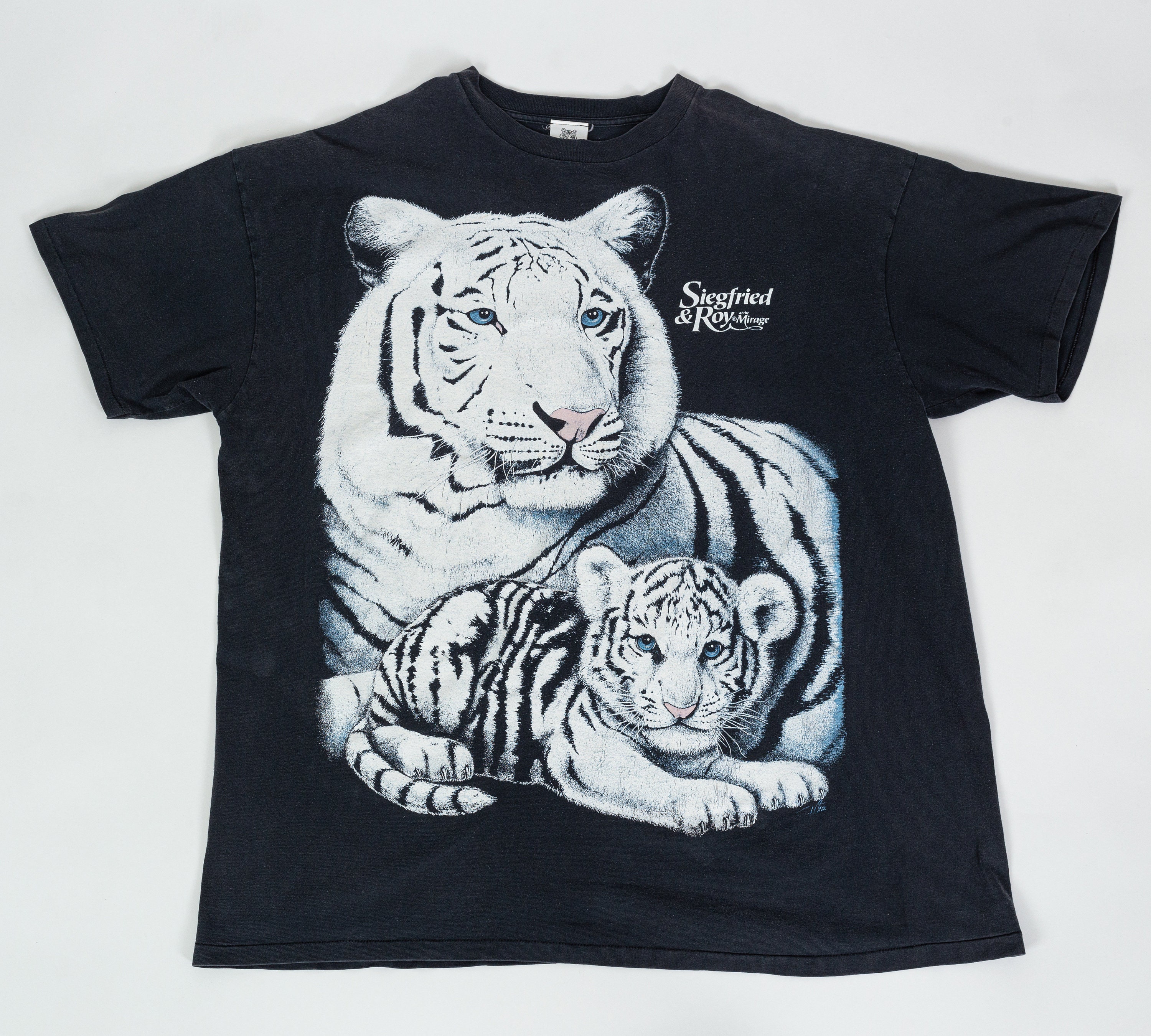 90s Siegfried & Roy Tiger T Shirt