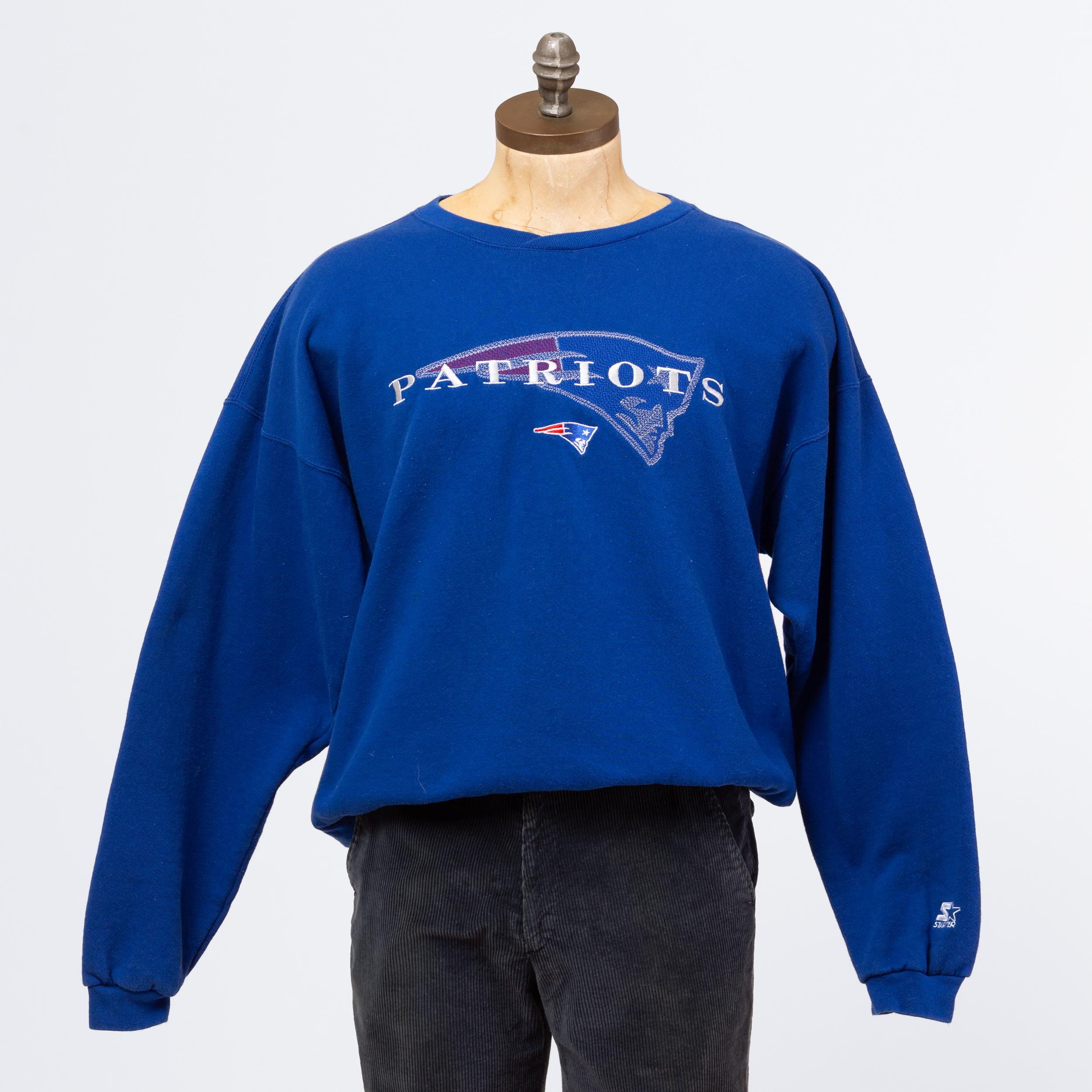 Vintage 90s New England Patriots NFL Starter Sweatshirt - Extra 