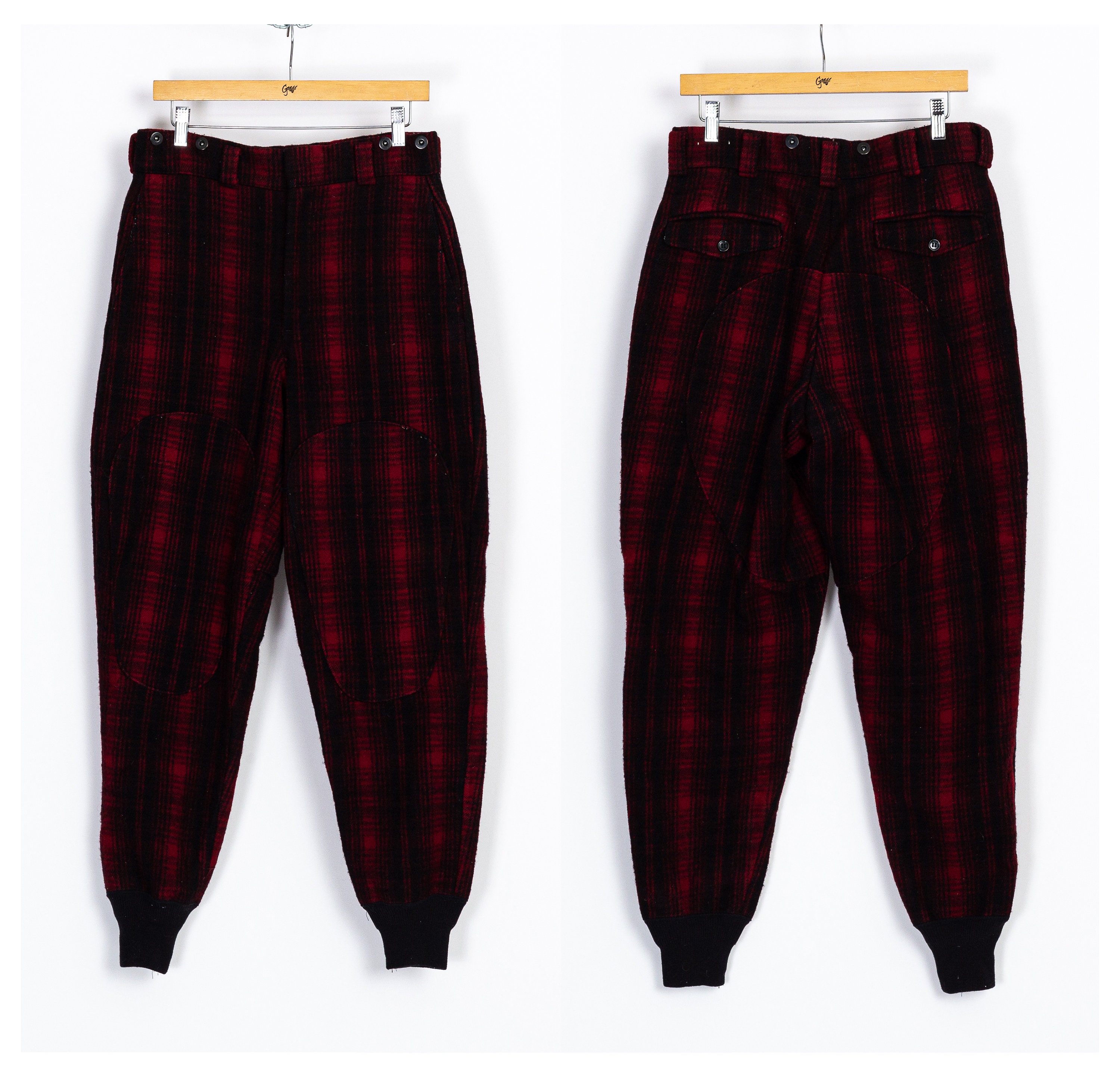 60s Woolrich Red \u0026 Black Plaid Hunting 