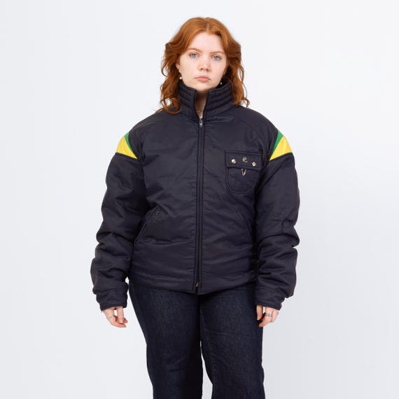 【70-80sヴィンテージ】Fusalp ゴールドウイン　スキージャケット　L Vintage 70s 80s Roffe Down Feather Puffer Ski Jacket - Large