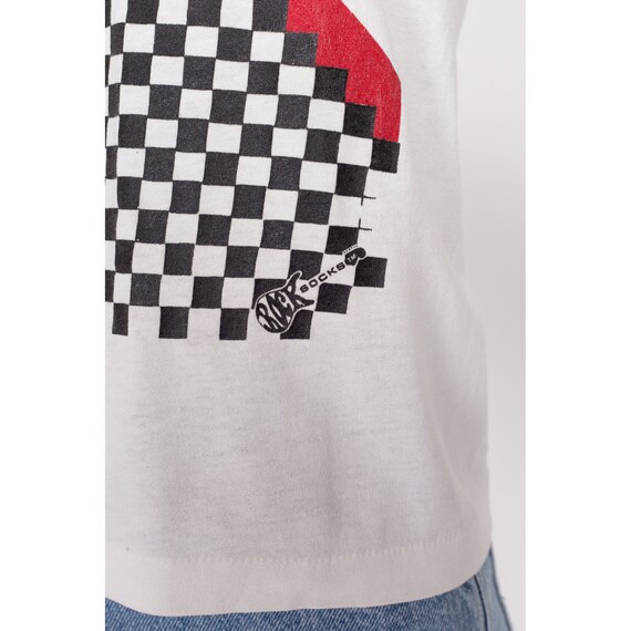 Small 90s Japanese Rising Sun T Shirt | Vintage R… - image 6