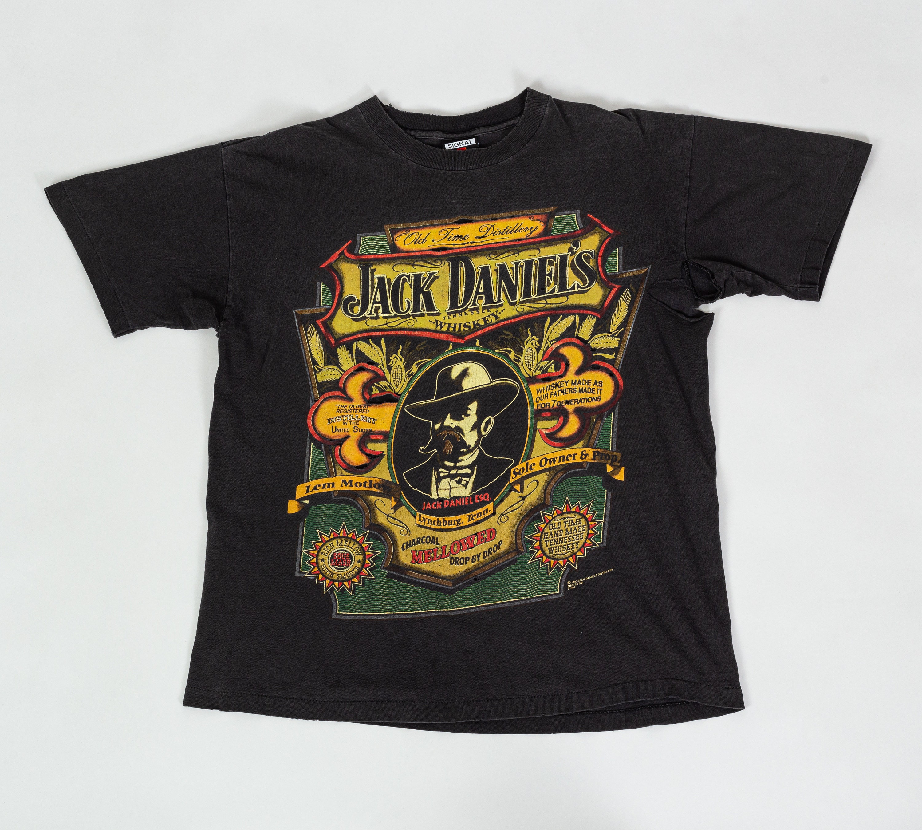 Vintage Distressed Jack Daniels Whiskey 
