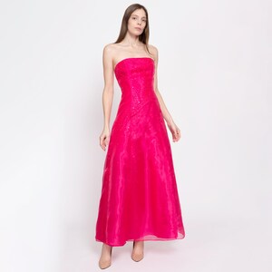 strapless open back dress Cute Floral Print Long Prom Dress, Beautiful A-Line Halter Evening Party Dress US 16 / Floral