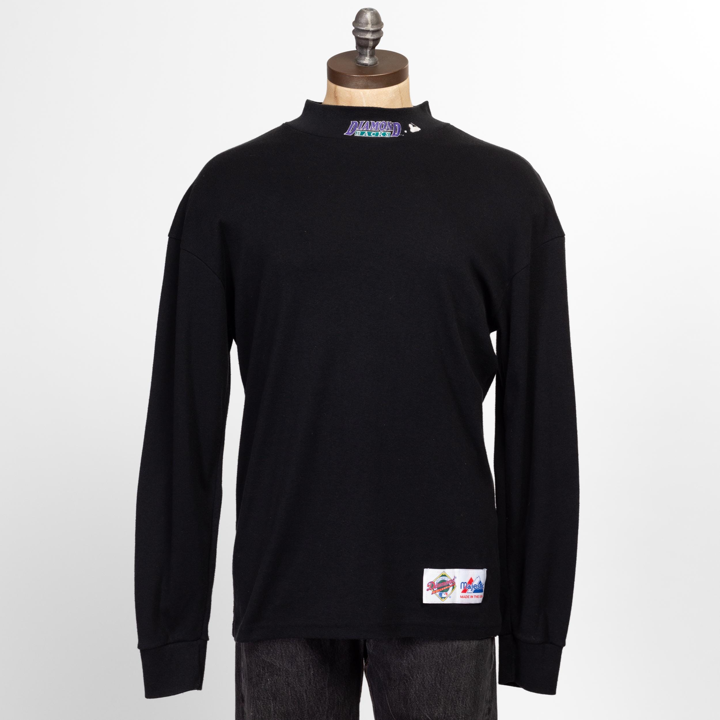 XL 80s Arizona Diamondbacks Mockneck Shirt | Vintage MLB Baseball
