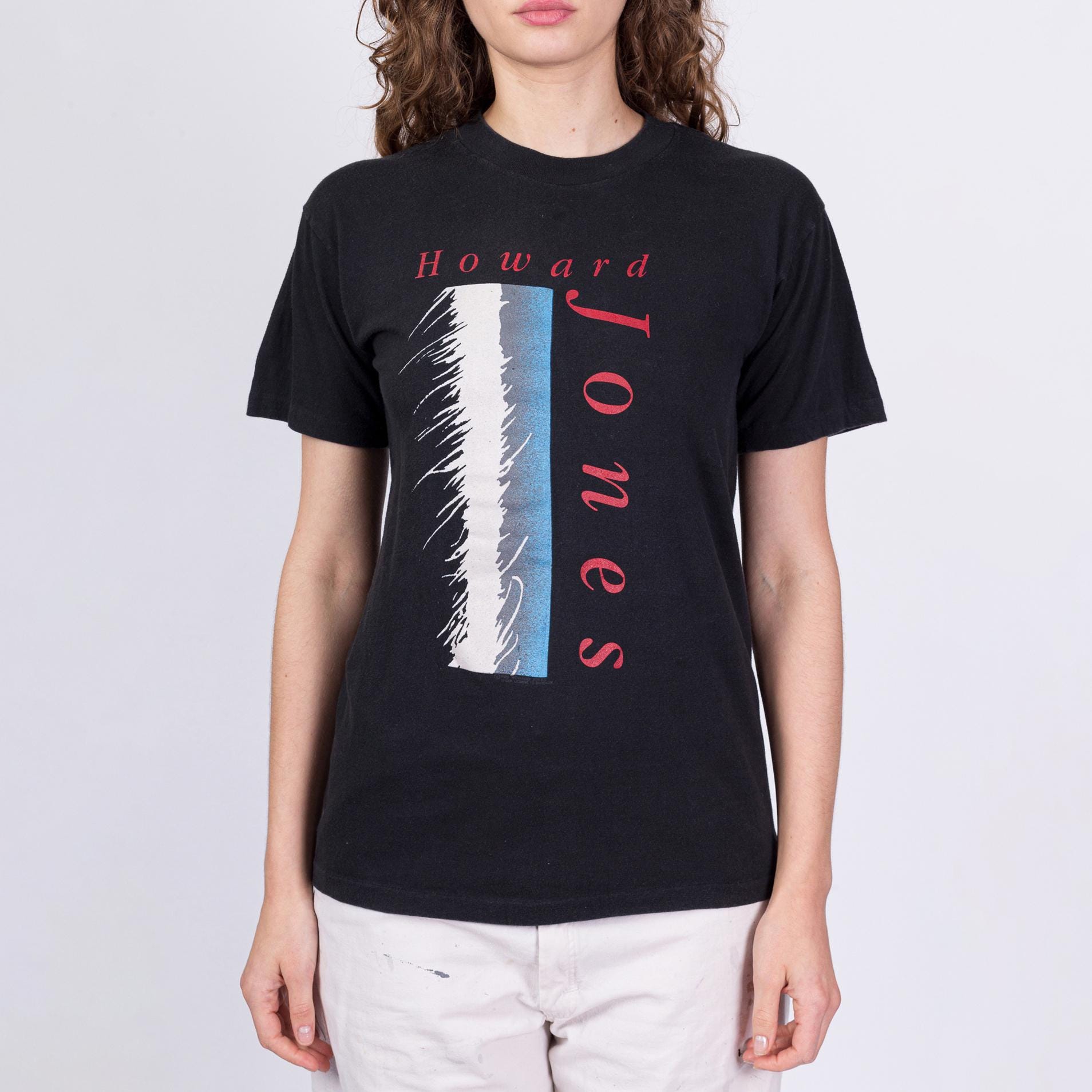 Howard Jones T Shirt Vintage - Etsy Howard Jones T Shirt Vintage - Etsy
