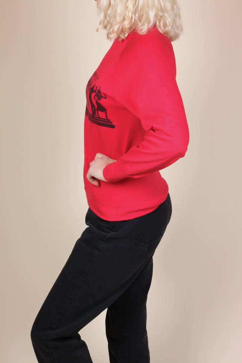 80s Steppin Out Sweatshirt Vintage Pasadena Ballroom Dance Retro Graphic Pullover