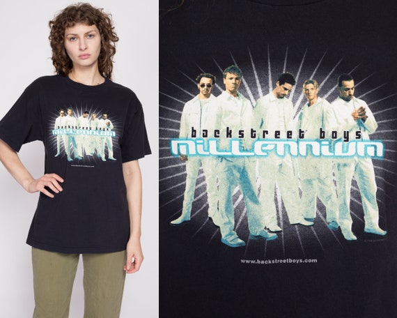 1999 Backstreet Boys Millennium T Shirt Unisex La… - image 1