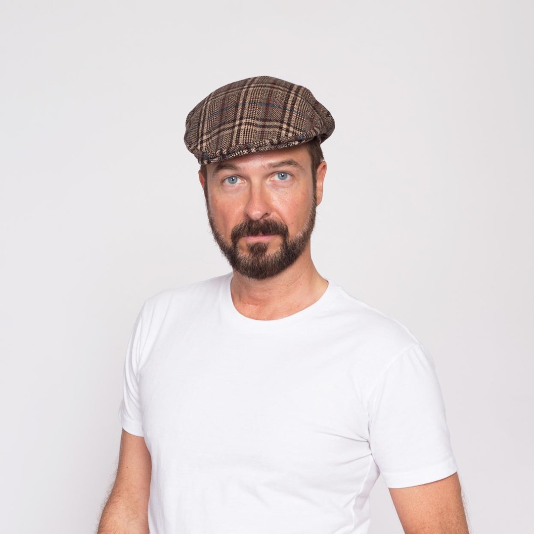 Coppola vintage in tweed scozzese irlandese anni '70-'80 Piccola