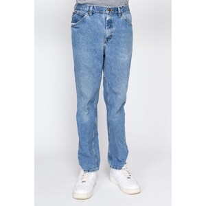 32x29 Vintage 90s Lee Jeans Men's Medium Wash Denim Straight Leg Jeans image 3