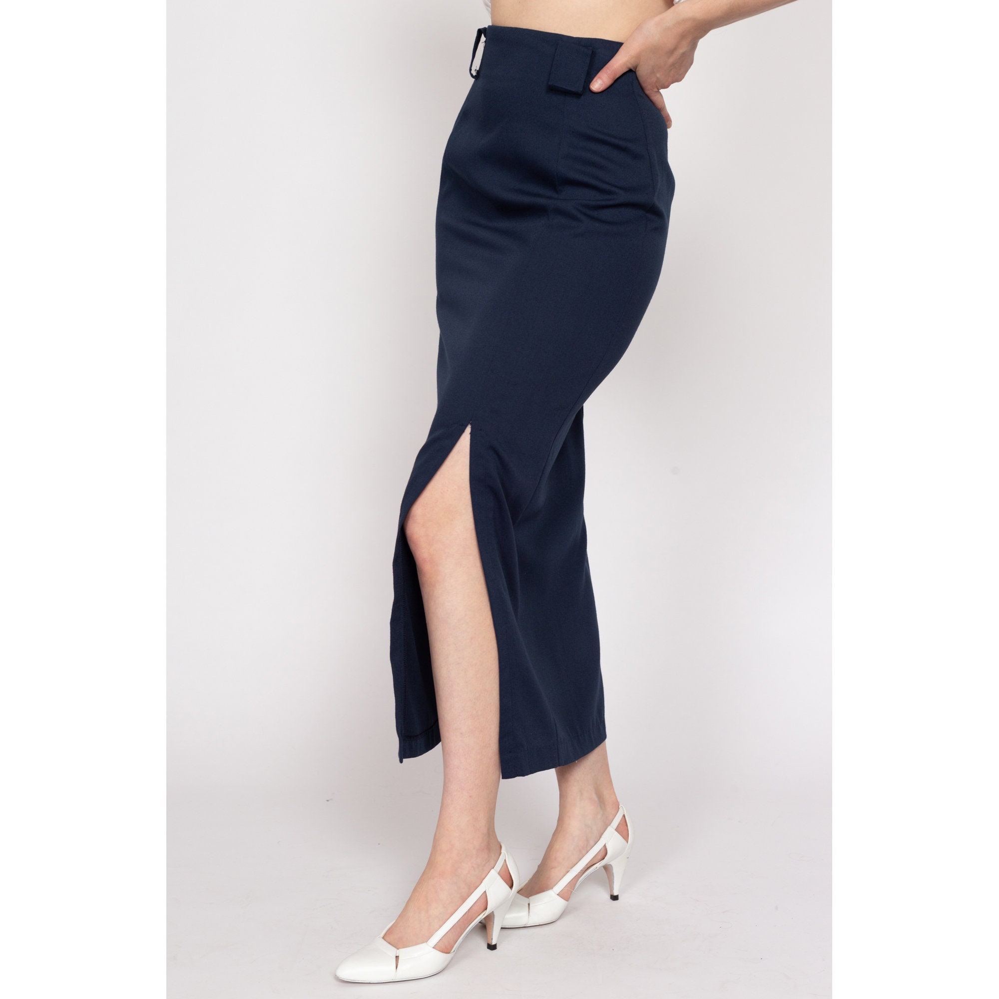 Pencil Maxi Skirt ／LE CIEL BLEU 22SS LE CIEL BLEU（ルシェルブルー）の「ペンシルマキシスカート