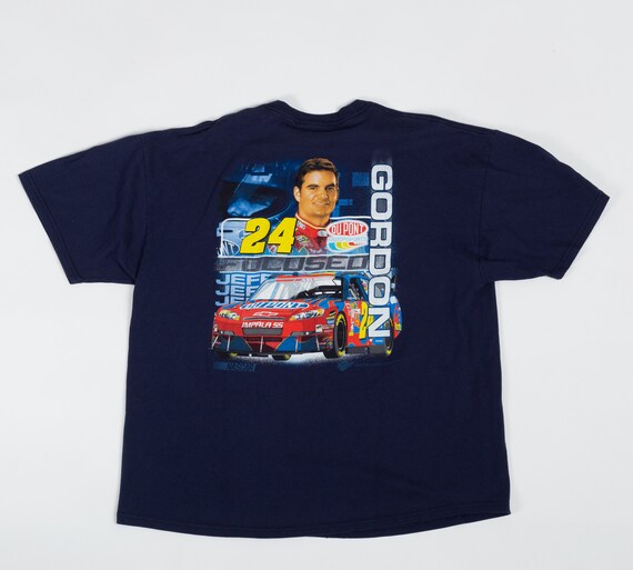 90s Jeff Gordon #24 NASCAR Tee Men's XL, Women's … - image 1