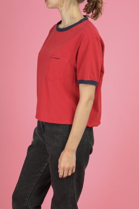 90s tommy hilfiger tube top