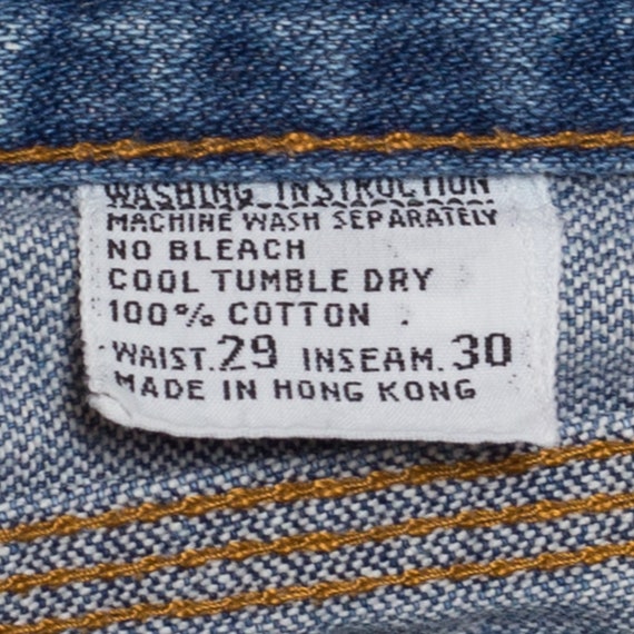XS-Sm 70s Gap Mid Rise Jeans Petite | Vintage Med… - image 8