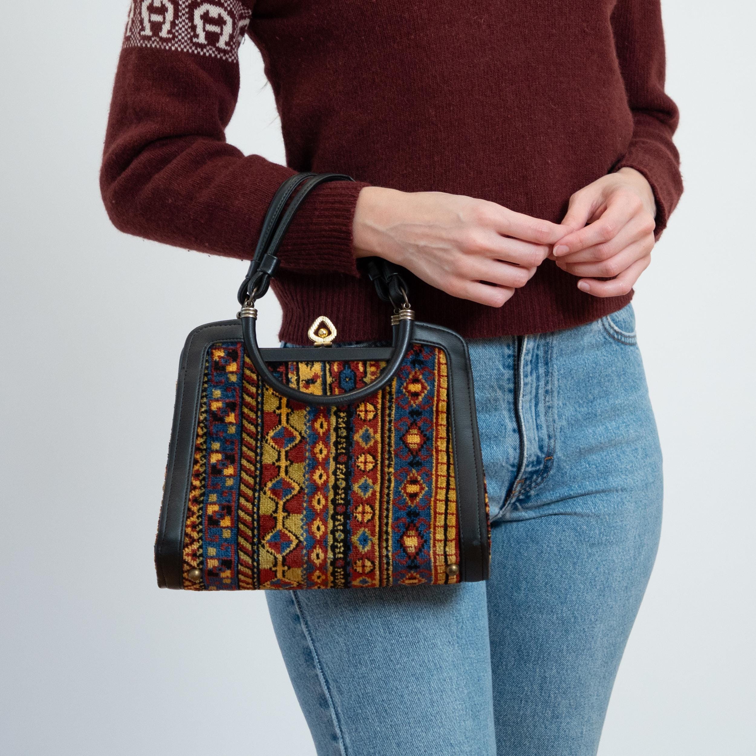 Vintage Chenille Bag - Etsy