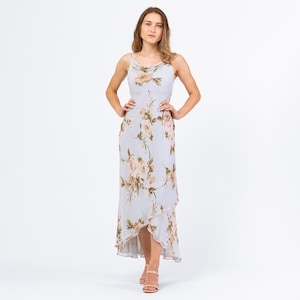 affordable gold bridesmaid dresses Elegant Chiffon Jewel Ruffle Champagne Affordable Bridesmaid Dresses –  Newinlook main image 1