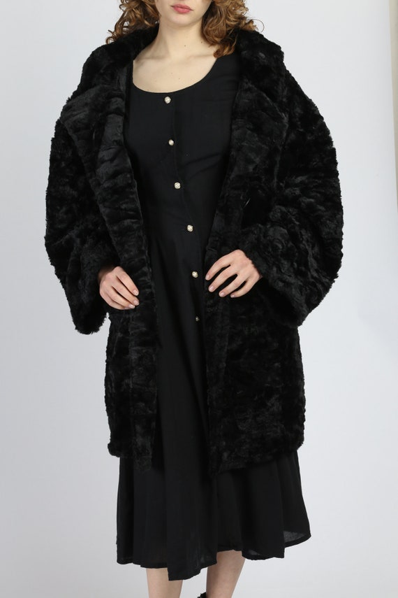 express faux fur coat