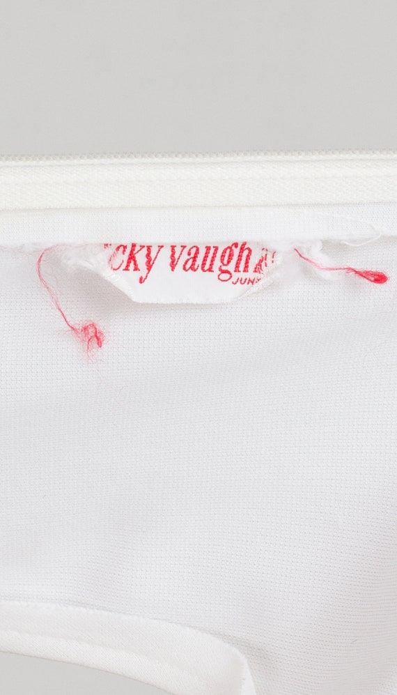 XS 70s Vicky Vaughn Pastel Striped Maxi Dress | V… - image 6