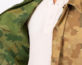 Vintage 60s 70s Kamo Reversible Mitchell Camo Hunting Jacket