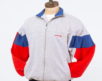 Vintage ADIDAS Track Jacket Size S Men's Authentic Blue