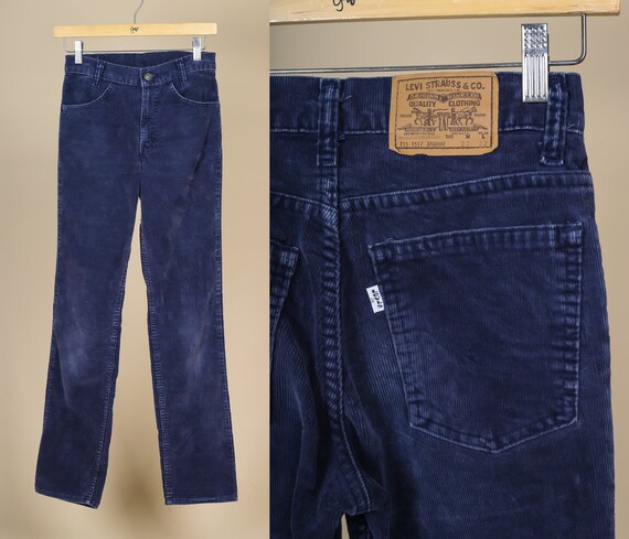 levi's blue corduroy pants