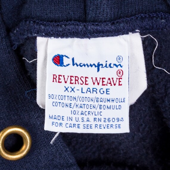 90s Cornell University Champion Reverse Weave Hoo… - image 7