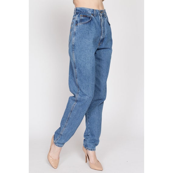 Small 80s Chic High Waisted Curvy Fit Mom Jeans 2… - image 4