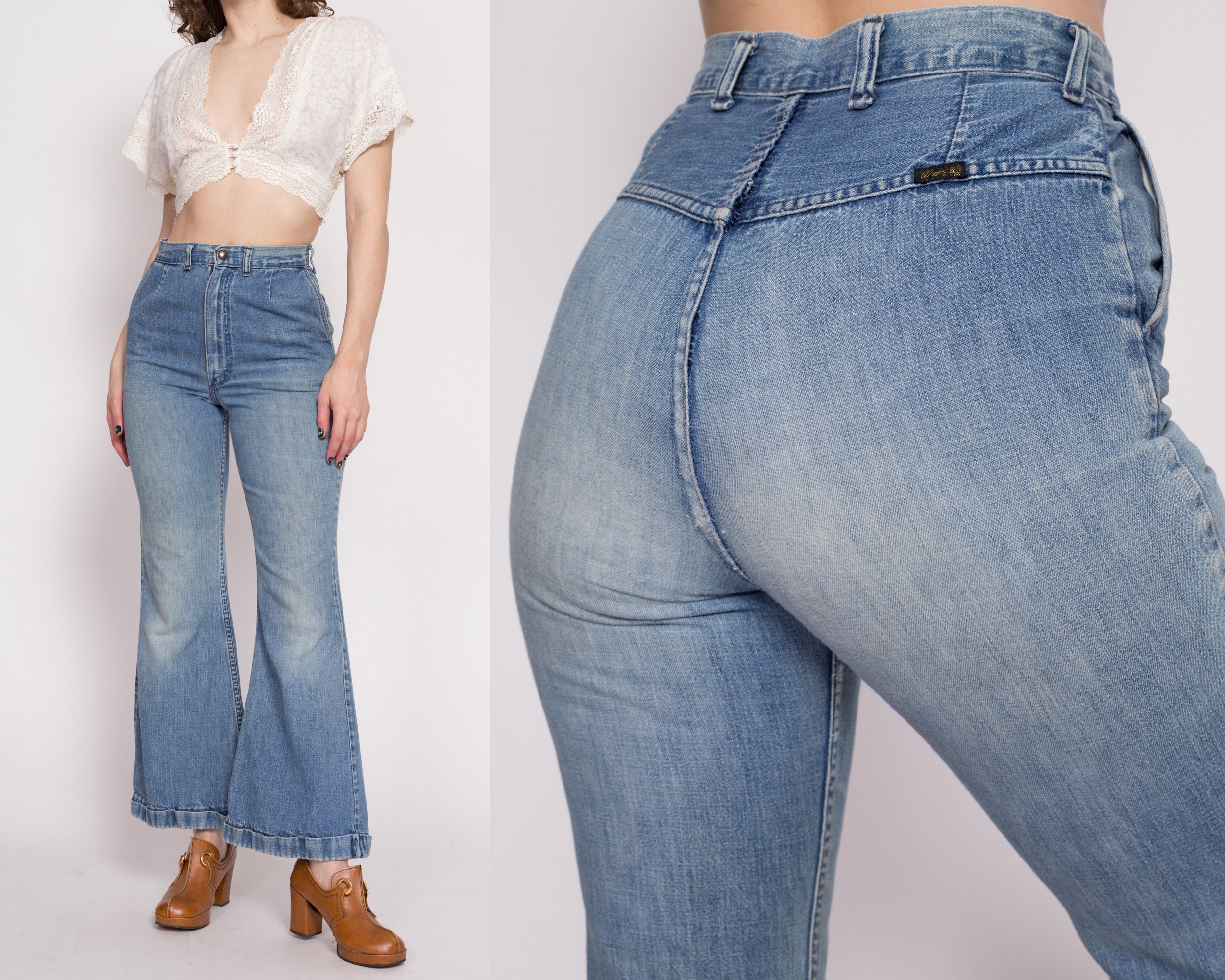Wrangler Bell Bottoms - Etsy