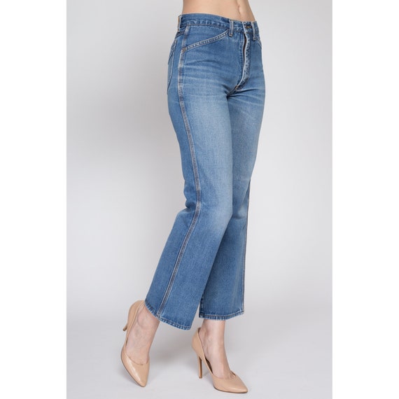 XS-Sm 70s Gap Mid Rise Jeans Petite | Vintage Med… - image 4