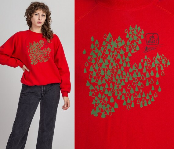 80s ski sweatshirt