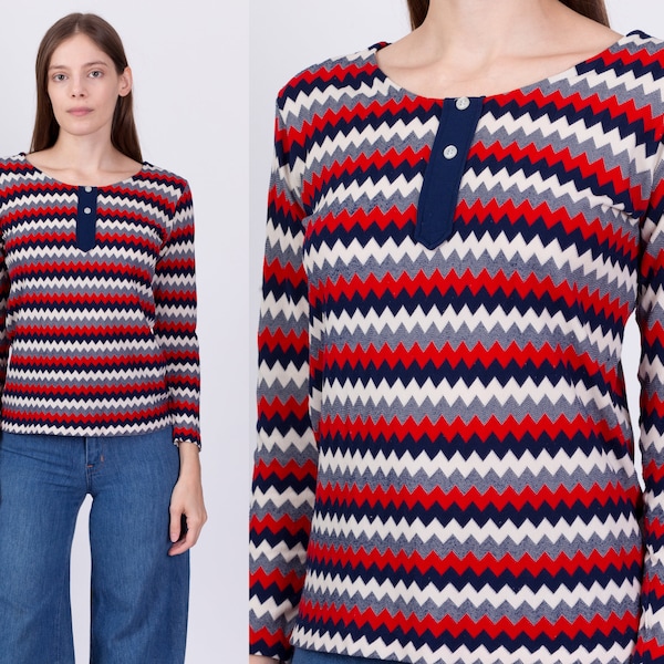 Zig Zag Blue White Etsy