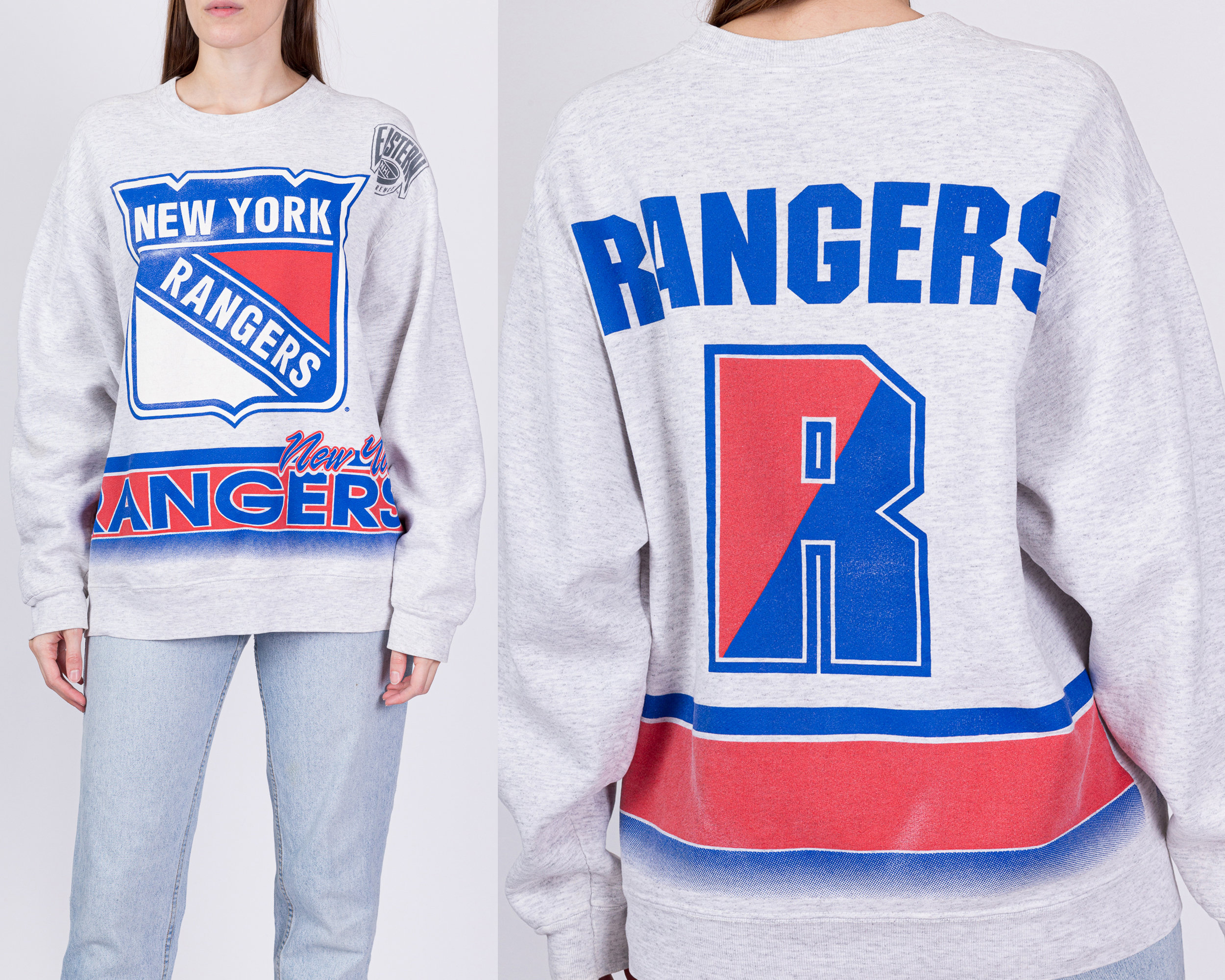 NHL New York Rangers Women's Fleece Hooded Sweatshirt - S