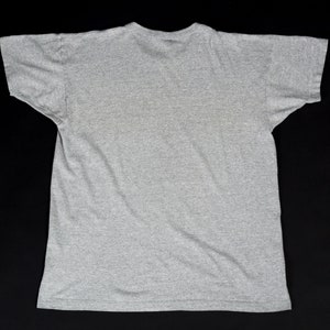80s Harvard University Champion T Shirt Extra Large Vintage Heather Gray Graphic Collegiate Tee image 4