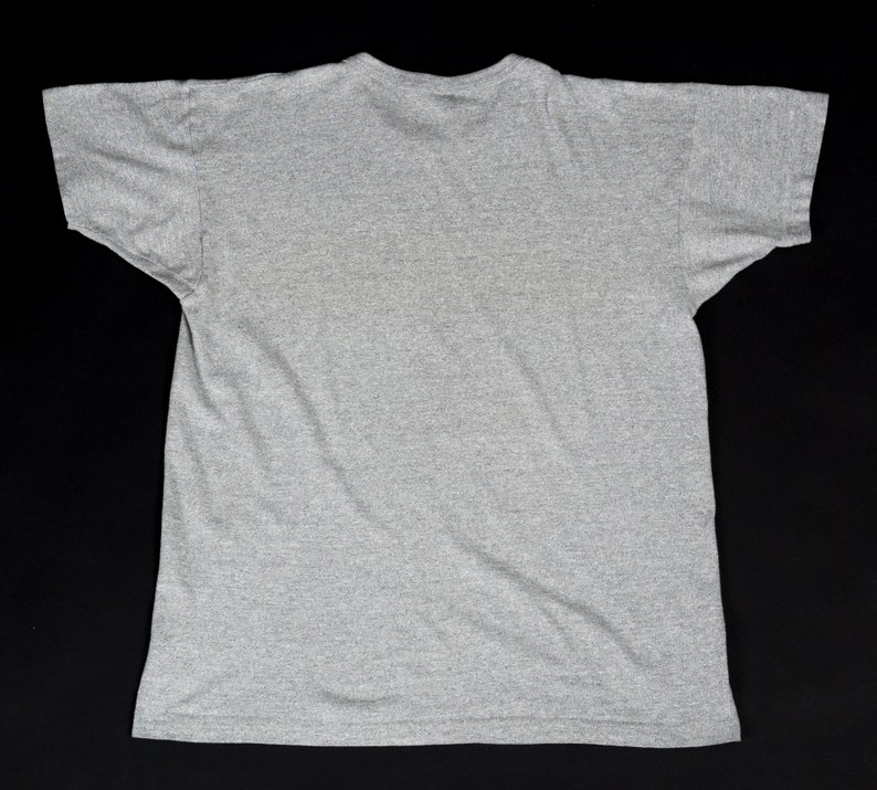 80s Harvard University Champion T Shirt Extra Large Vintage Heather Gray Graphic Collegiate Tee image 4