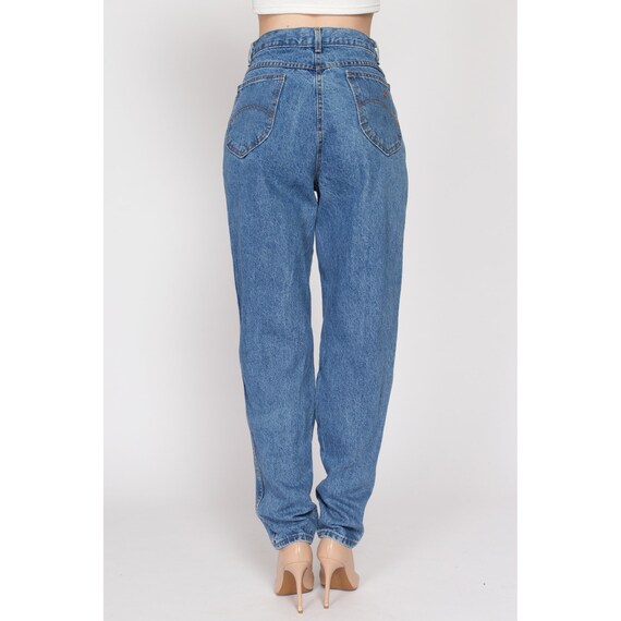 Small 80s Chic High Waisted Curvy Fit Mom Jeans 2… - image 7