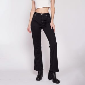 Black Bootcut Trousers Vintage - Etsy