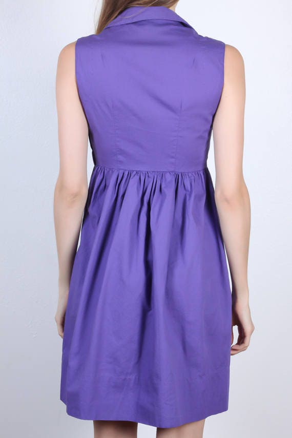 purple day dress