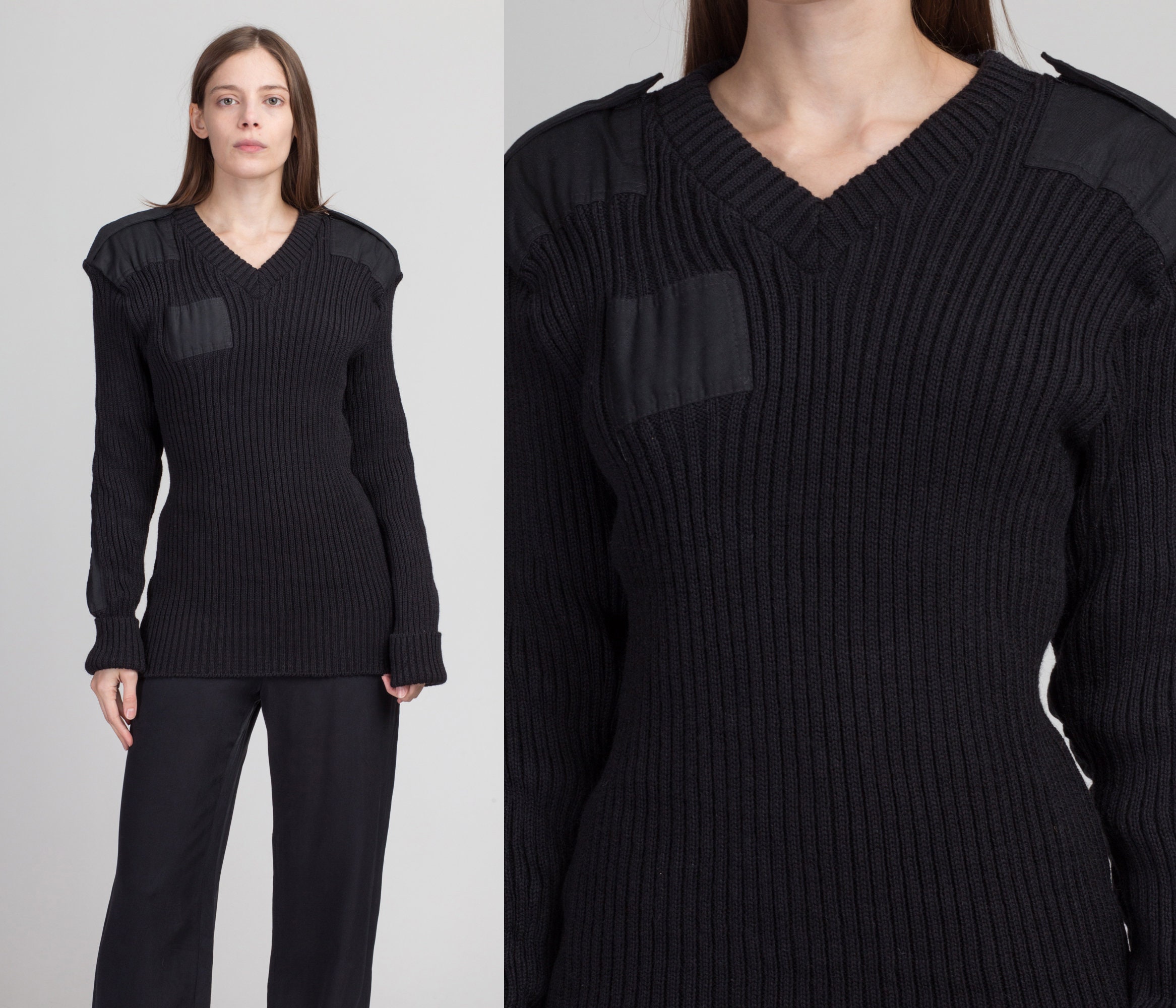 black military jumper