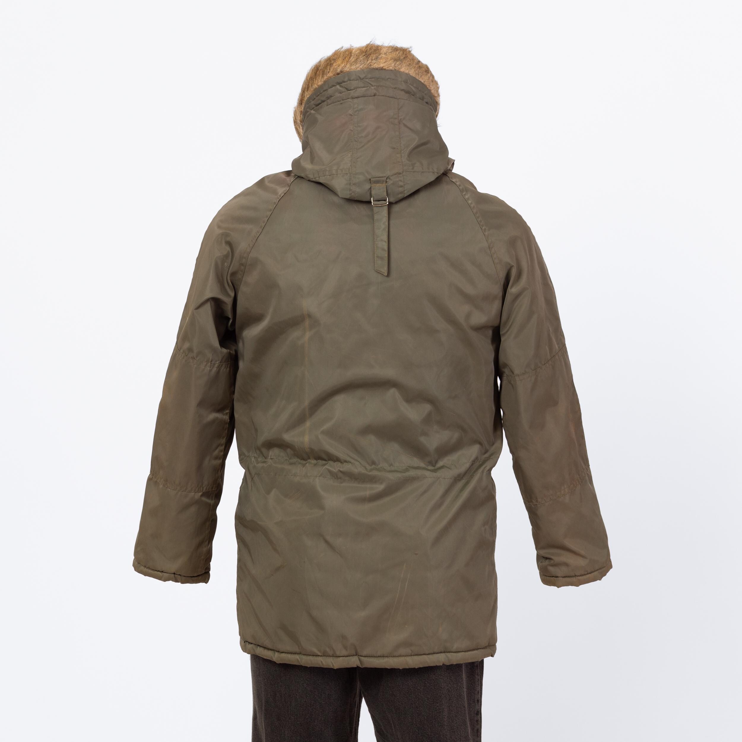 enof ミリタリージャケット Vintage 80s Arctic Parka Envoy N-3B Hooded Flight Jacket - Small