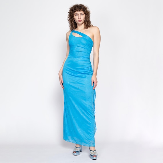 sexy blue birthday dress Sexy A line Long Navy Blue Prom Dress Party Dress 22th Birthday Outfit