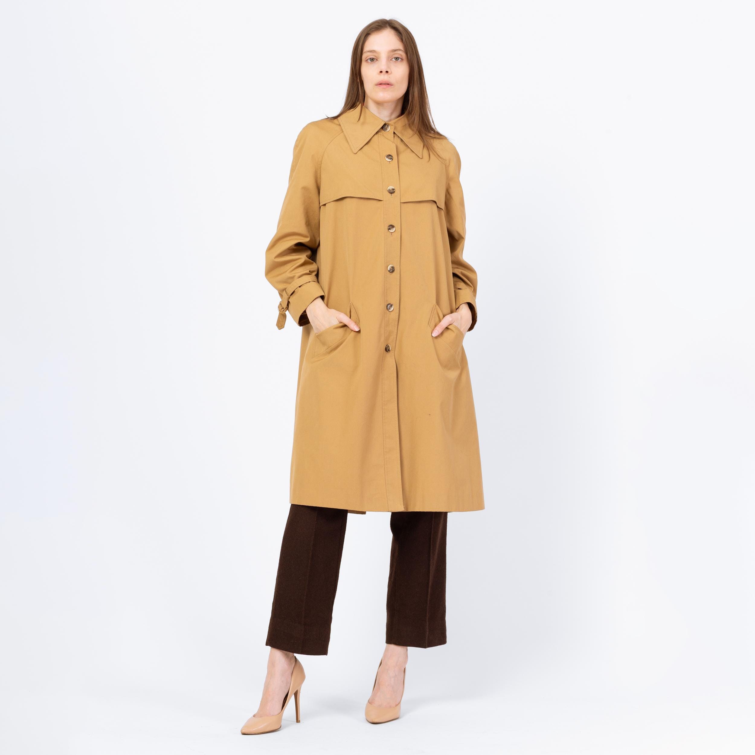 Cappotto color cammello anni '70 Italia