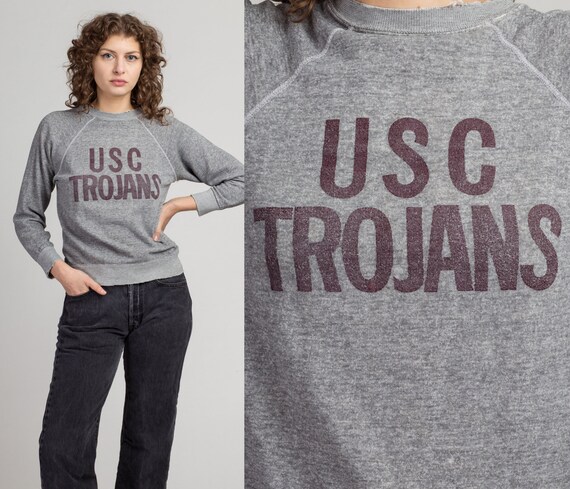 1960s USC Trojans Sweatshirt - Small | Vintage 60s