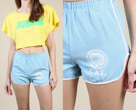80s track shorts