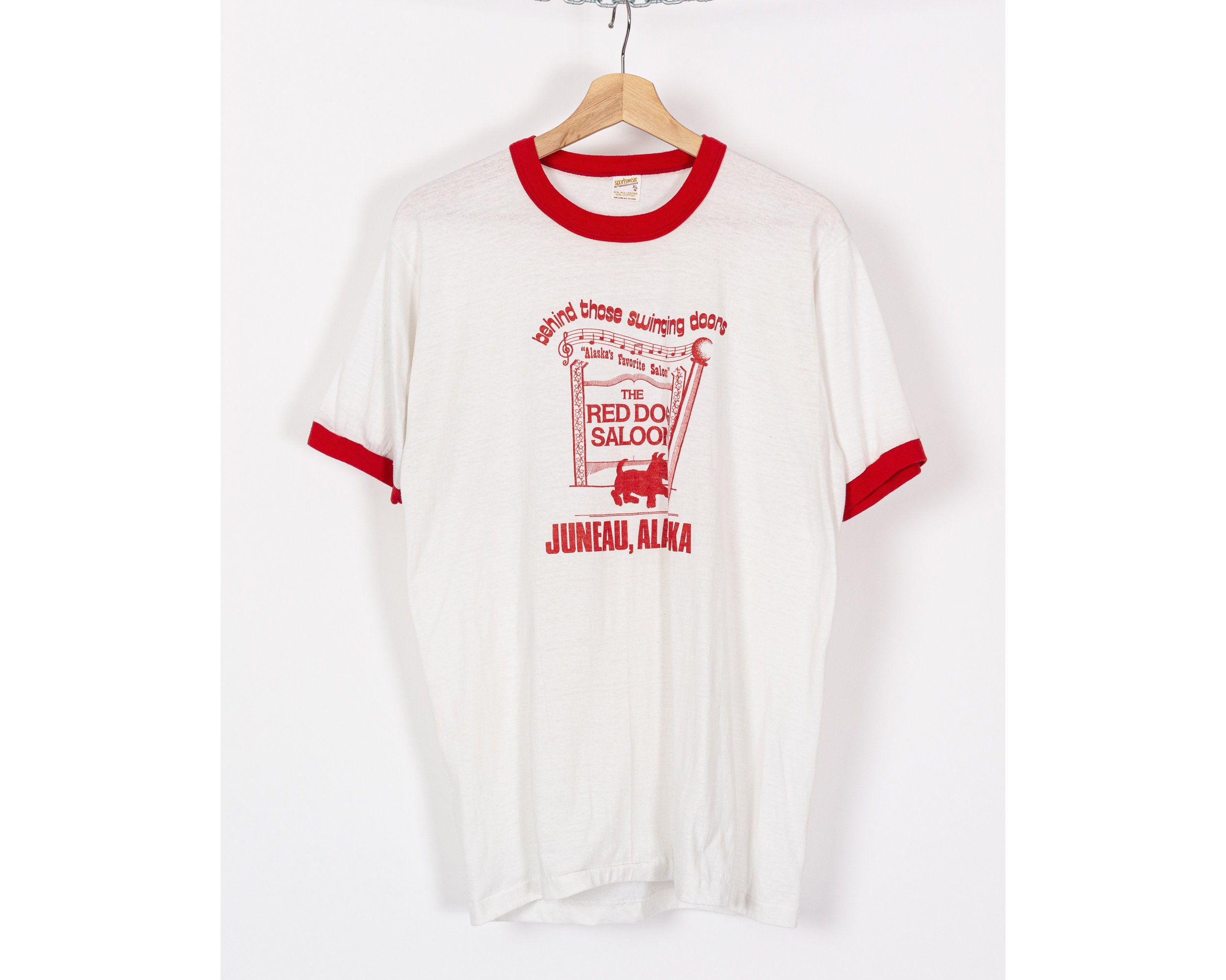 Vintage Ducati Ringer Tee Vintage Ducati Ringer Tee