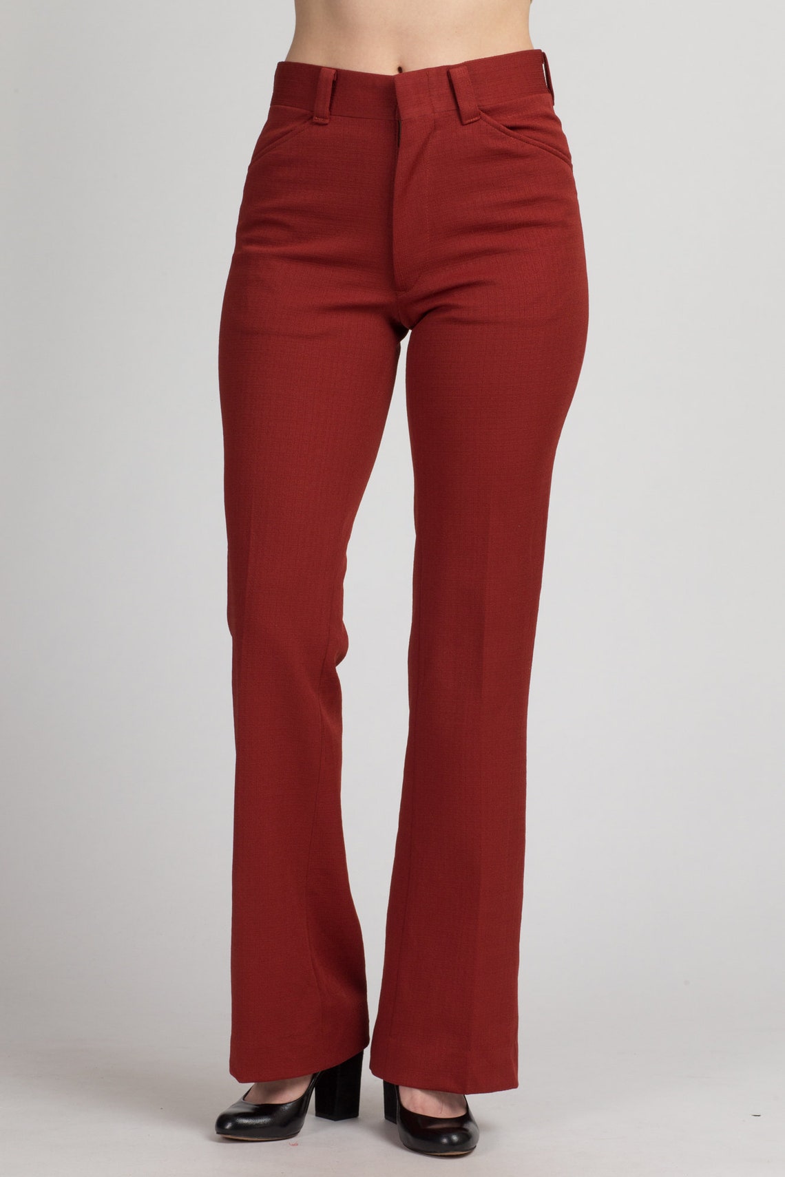 zara rust pants
